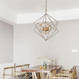 "Neo" 4-Light Chandelier - Interna Lighting