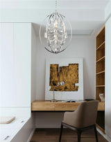 "Lanit" 9-Light Chandelier - Interna Lighting