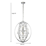 "Lanit" 12-Light Chandelier - Interna Lighting