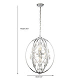 "Lanit" 9-Light Chandelier - Interna Lighting