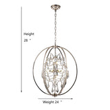 "Lanit" 12-Light Chandelier - Interna Lighting