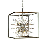 "Quad" Collection Chrome Pendant - Neoluxe Inc.