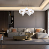 "Kanta" 20-Light White Chandelier