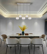 "Saut" 5-Light White Pendant