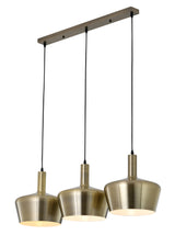 "Kertno" 3-Light Antique Bronze Pendant