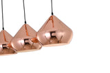 "Legro" 3-Light Rose Gold Pendant ( B1&B2 )