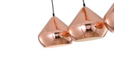 "Legro" 3-Light Rose Gold Pendant ( B1&B2 )