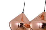 "Legro" 3-Light Rose Gold Pendant ( B1&B2 )