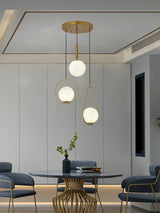 "Huno" 3-Light Brass Pendant ( C5 )