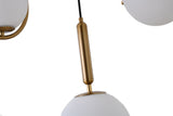 "Huno" 5-Light Vertical Brass Pendant