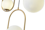 "Huno" 5-Light Horizontal Brass Pendant