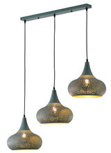 "Merto" 3-Light Emerald Pendant