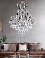 Breno 25-Light Black Nickel Chandelier ( A3 )