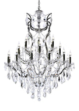 Breno 25-Light Black Nickel Chandelier ( A3 )