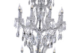 "Terrane" 41-Light Chrome Clear Crystal Chandelier