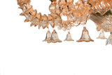Murano "Carpe" 15-Light Cream Chandelier