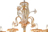 Murano "Cogito" 6-Light Cream Chandelier
