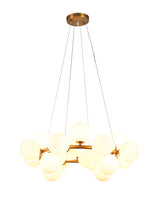 "Kanta" 20-Light White Chandelier