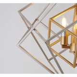 "Neo" 3-Light Chandelier ( D3&C14&C18)