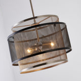 "Contempo" 2-Light Chandelier ( C21)