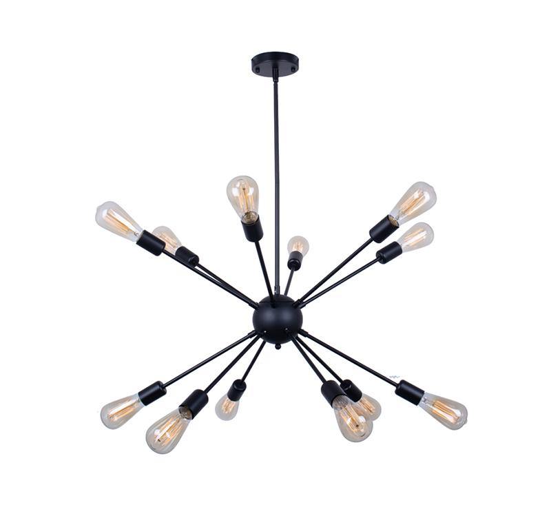 "Sparse" 12-Light Chandelier - Interna Lighting