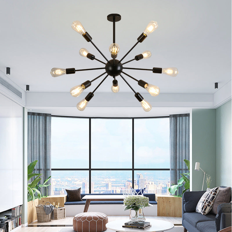 "Sparse" 12-Light Chandelier