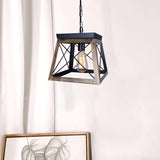 "Aged" 1-Light Chandelier - Interna Lighting