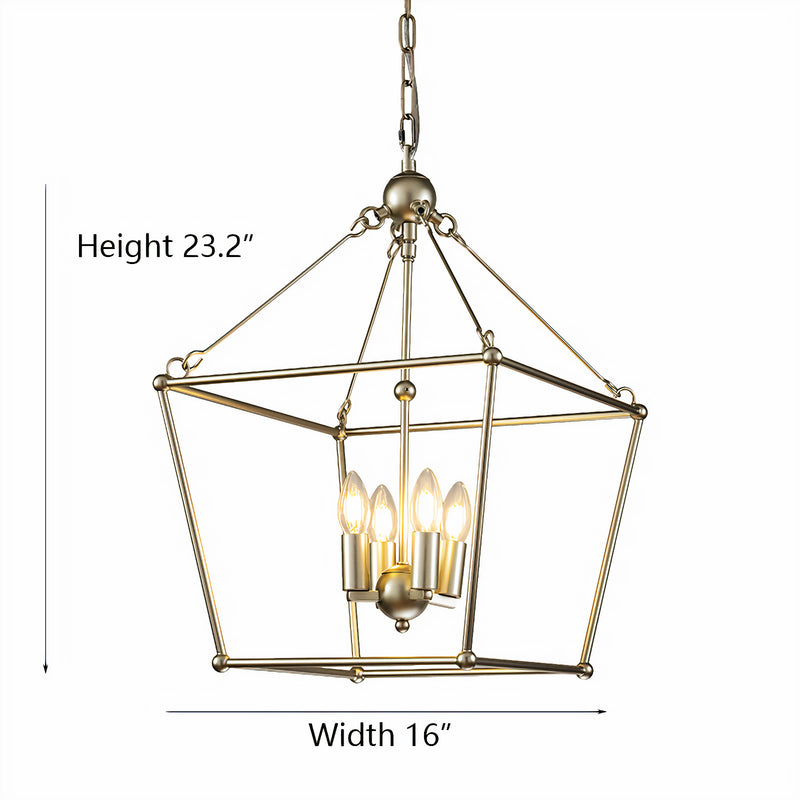 "Courtyard" 4-Light Chandelier ( D9 )