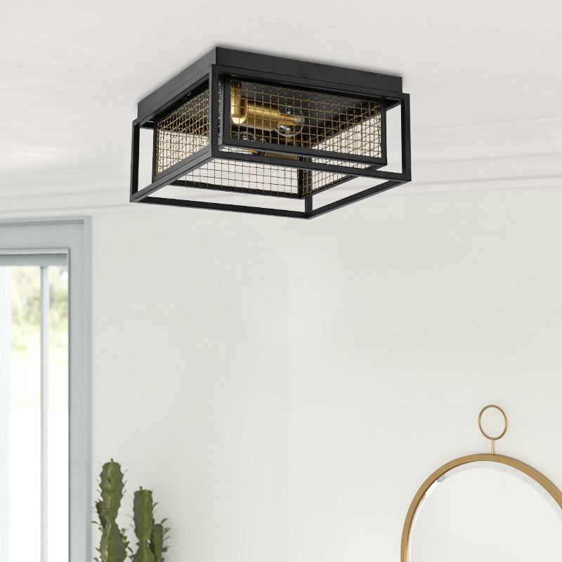 "Modi" 2-Light Flush mounts - Interna Lighting