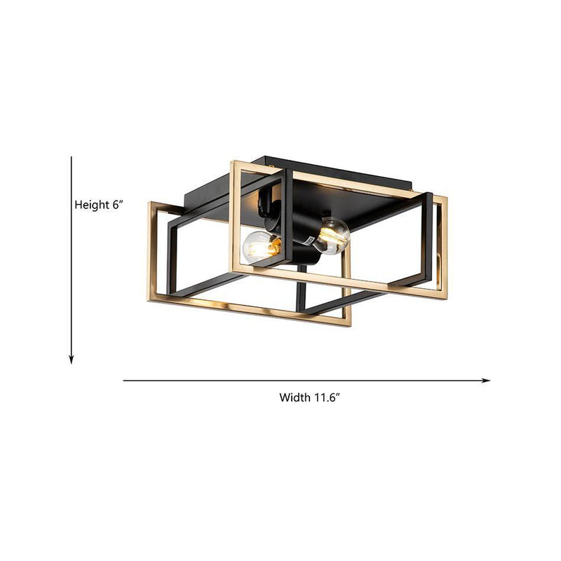 "Monterno" 2-Light Flush mounts - Interna Lighting