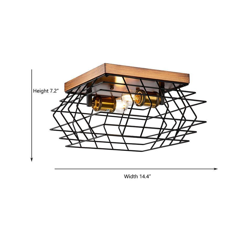 "Tayta" 2-Light Flush mounts - Interna Lighting