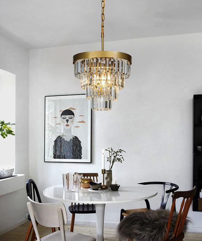 "Illustri" 3-Light Chandelier - Interna Lighting