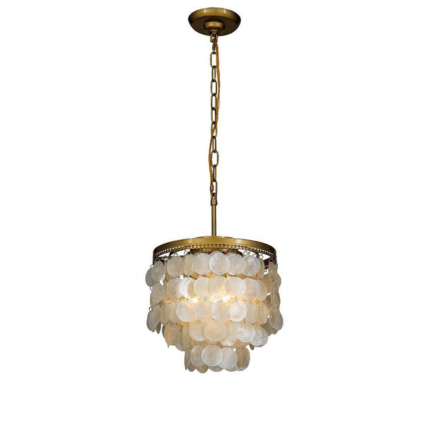 "Carapace" 3-Light Chandelier - Interna Lighting