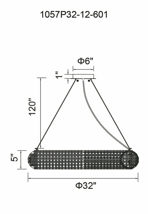 12 Light Chandelier with Chrome Finish - Neoluxe Lighting