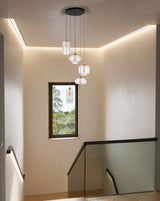 "Porta" 5-Light Clear Pendant ( C8 )