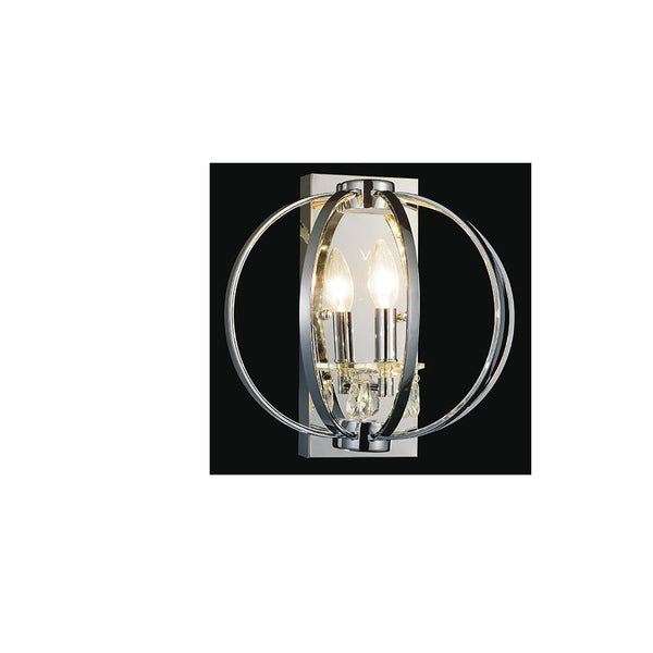 1 Light Wall Sconce with Chrome Finish - Neoluxe Lighting