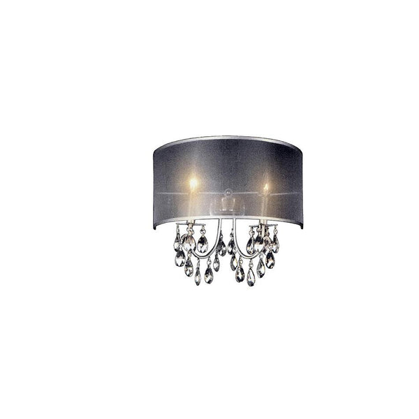 2 Light Wall Sconce with Chrome Finish - Neoluxe Lighting