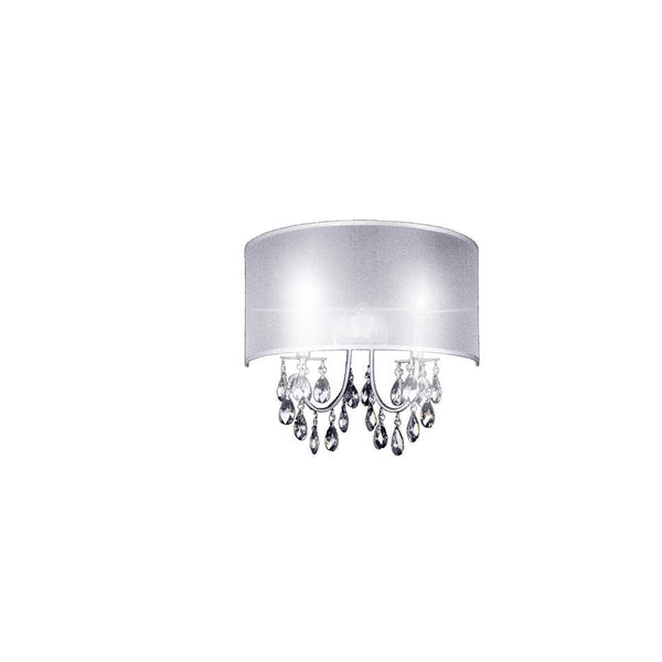 2 Light Wall Sconce with Chrome Finish - Neoluxe Lighting