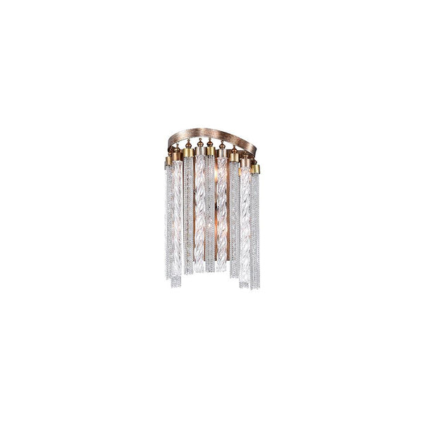 2 Light Wall Sconce with Gold finish - Neoluxe Lighting