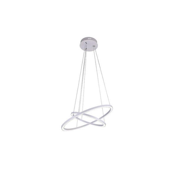 LED  Chandelier with White finish - Neoluxe Lighting