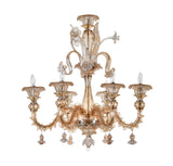 Murano "Cogito" 6-Light Cream Chandelier