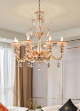 Murano "Cogito" 8-Light Cream Chandelier