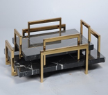 Metal & Stone Tray - Neoluxe Lighting