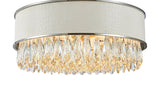 "Porra" Crystal Flushmount