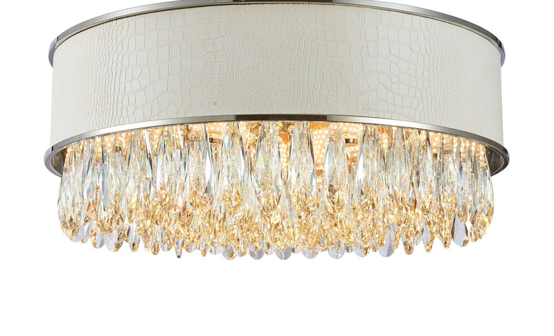 "Porra" Crystal Flushmount
