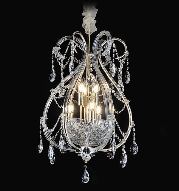 6 Lamp Crystal Pendant - Neoluxe Inc.