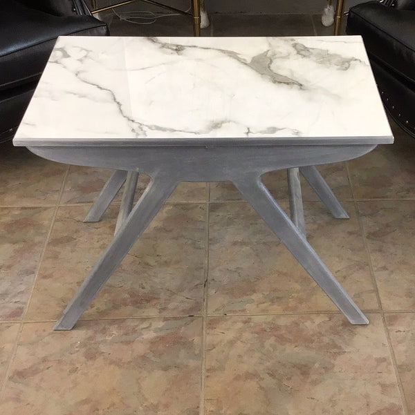 Side Table Silver Gray